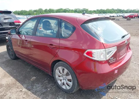 2011 Subaru Impreza 2.5I from USA, damaged, VIN JF1GH6A65BH806875